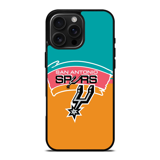 SAN ANTONIO SPURS NBA BASKETBALL 2 iPhone 16 Pro Max Case Cover