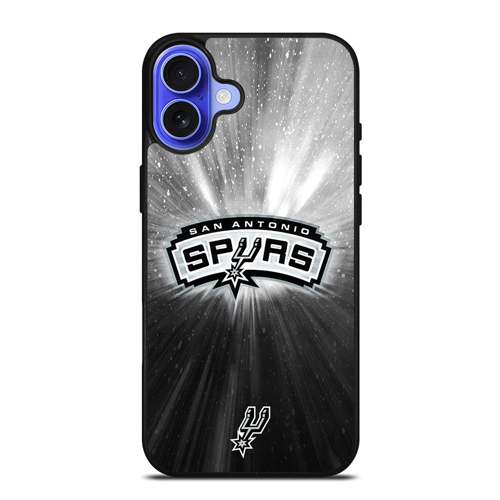 SAN ANTONIO SPURS NBA BASKETBALL 3 iPhone 16 Case Cover