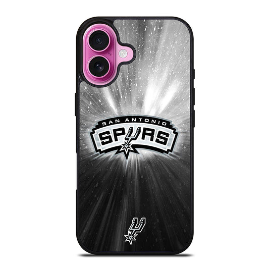 SAN ANTONIO SPURS NBA BASKETBALL 3 iPhone 16 Plus Case Cover