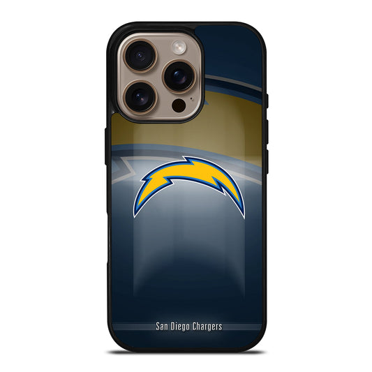 SAN DIEGO CHARGERS FOOTBALL LOGO iPhone 16 Pro Case Cover