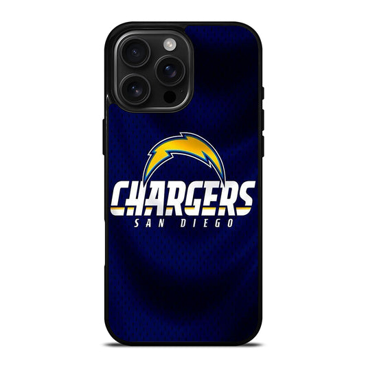 SAN DIEGO CHARGERS JERSEY iPhone 16 Pro Max Case Cover