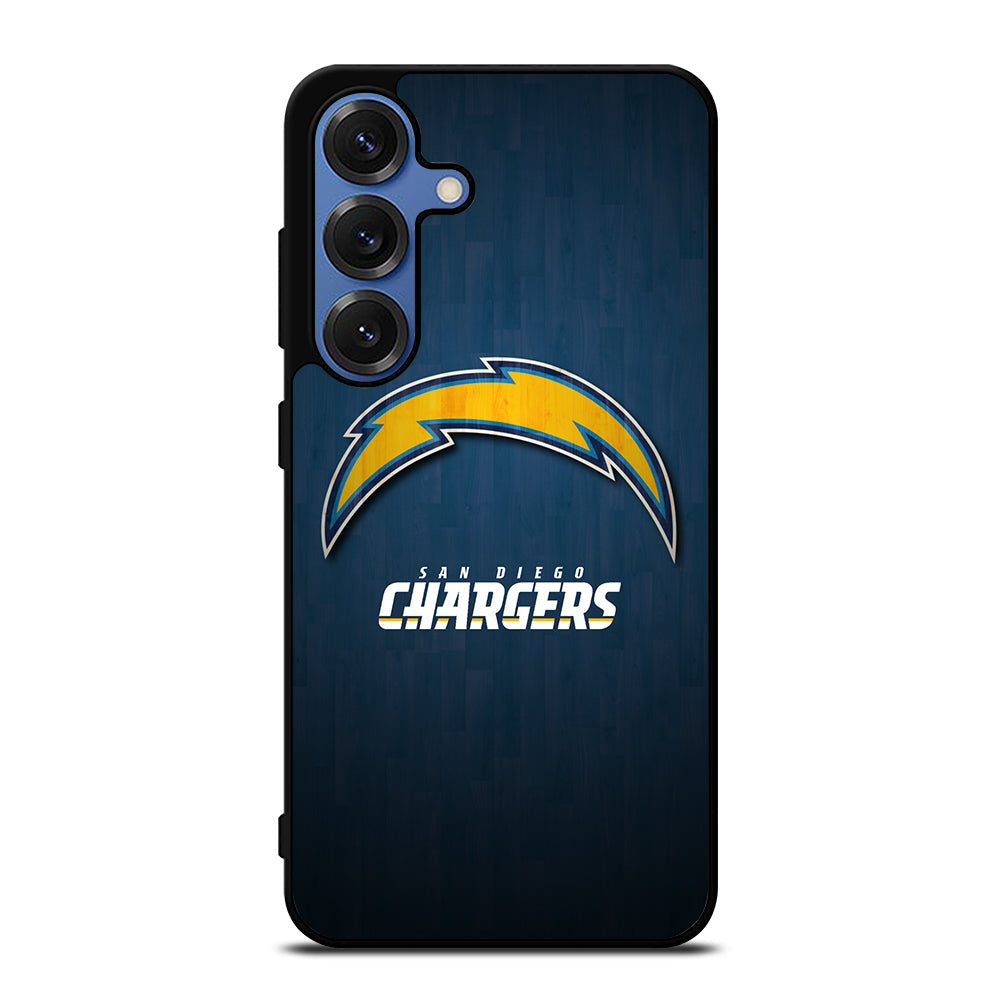 SAN DIEGO CHARGERS WOODEN LOGO Samsung Galaxy S25 Case Cover