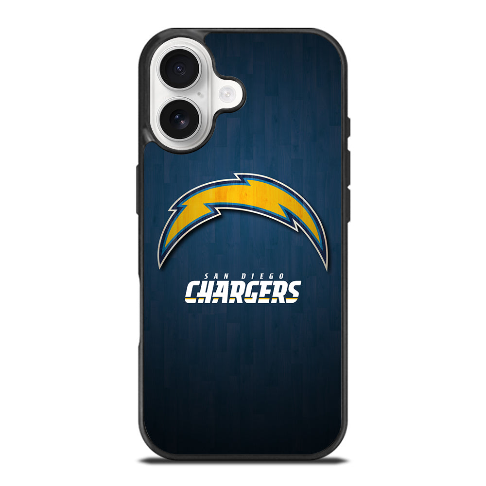 SAN DIEGO CHARGERS WOODEN LOGO iPhone 17 Case Cover