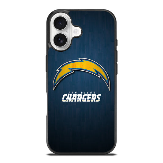 SAN DIEGO CHARGERS WOODEN LOGO iPhone 17 Case Cover