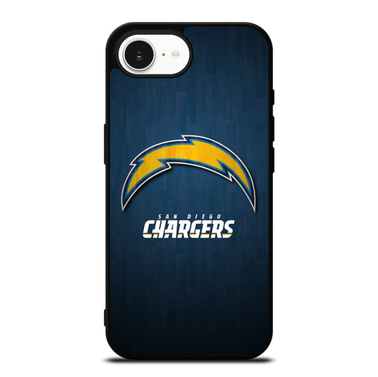 SAN DIEGO CHARGERS WOODEN LOGO iPhone 16e Case Cover