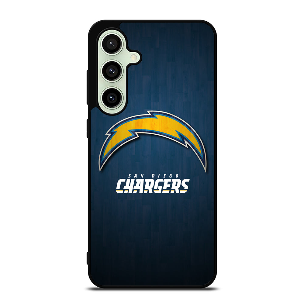 SAN DIEGO CHARGERS WOODEN LOGO Samsung Galaxy S24 FE Case Cover