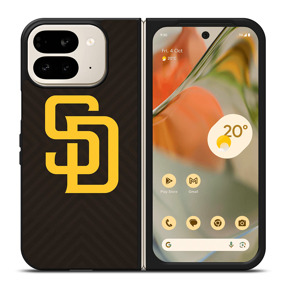 SAN DIEGO PADRES BASEBALL 3 Google Pixel 9 Pro Fold Case Cover