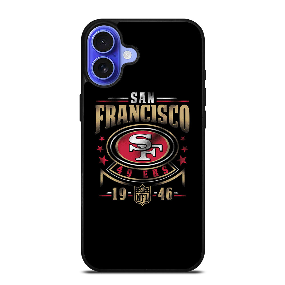 SAN FRANCISCO 49ERS NFL 1 iPhone 16 Case Cover