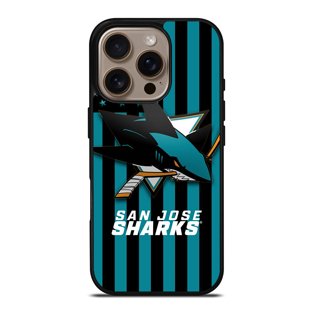 SAN JOSE SHARKS HOCKEY LOGO 1 iPhone 16 Pro Case Cover