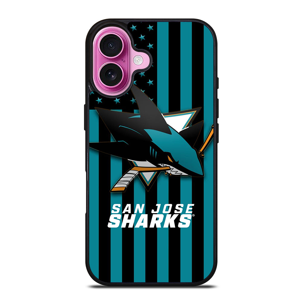 SAN JOSE SHARKS HOCKEY LOGO 1 iPhone 16 Plus Case Cover