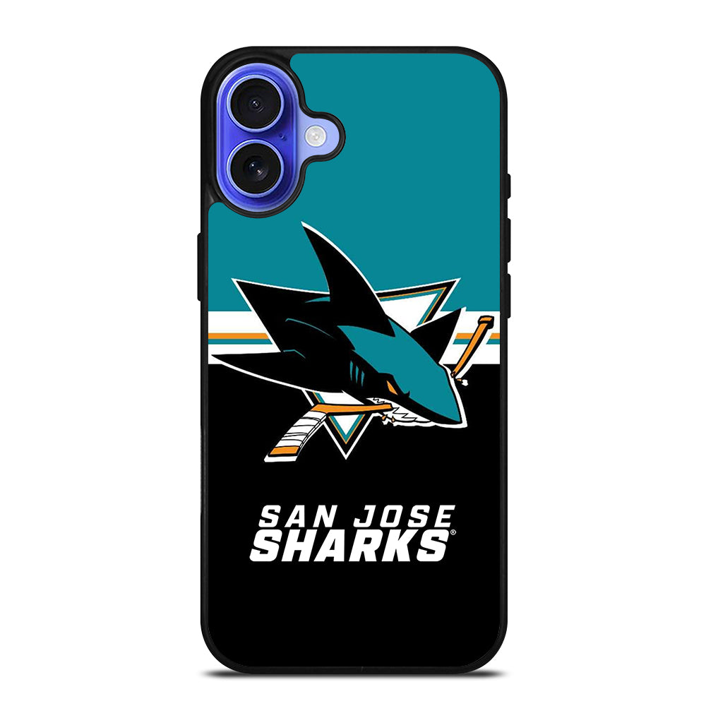 SAN JOSE SHARKS HOCKEY LOGO 2 iPhone 16 Case Cover