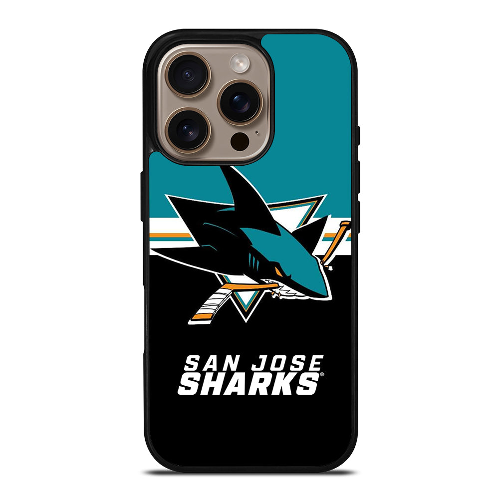 SAN JOSE SHARKS HOCKEY LOGO 2 iPhone 16 Pro Case Cover