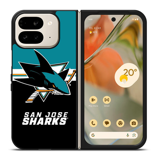 SAN JOSE SHARKS HOCKEY LOGO 2 Google Pixel 9 Pro Fold Case Cover