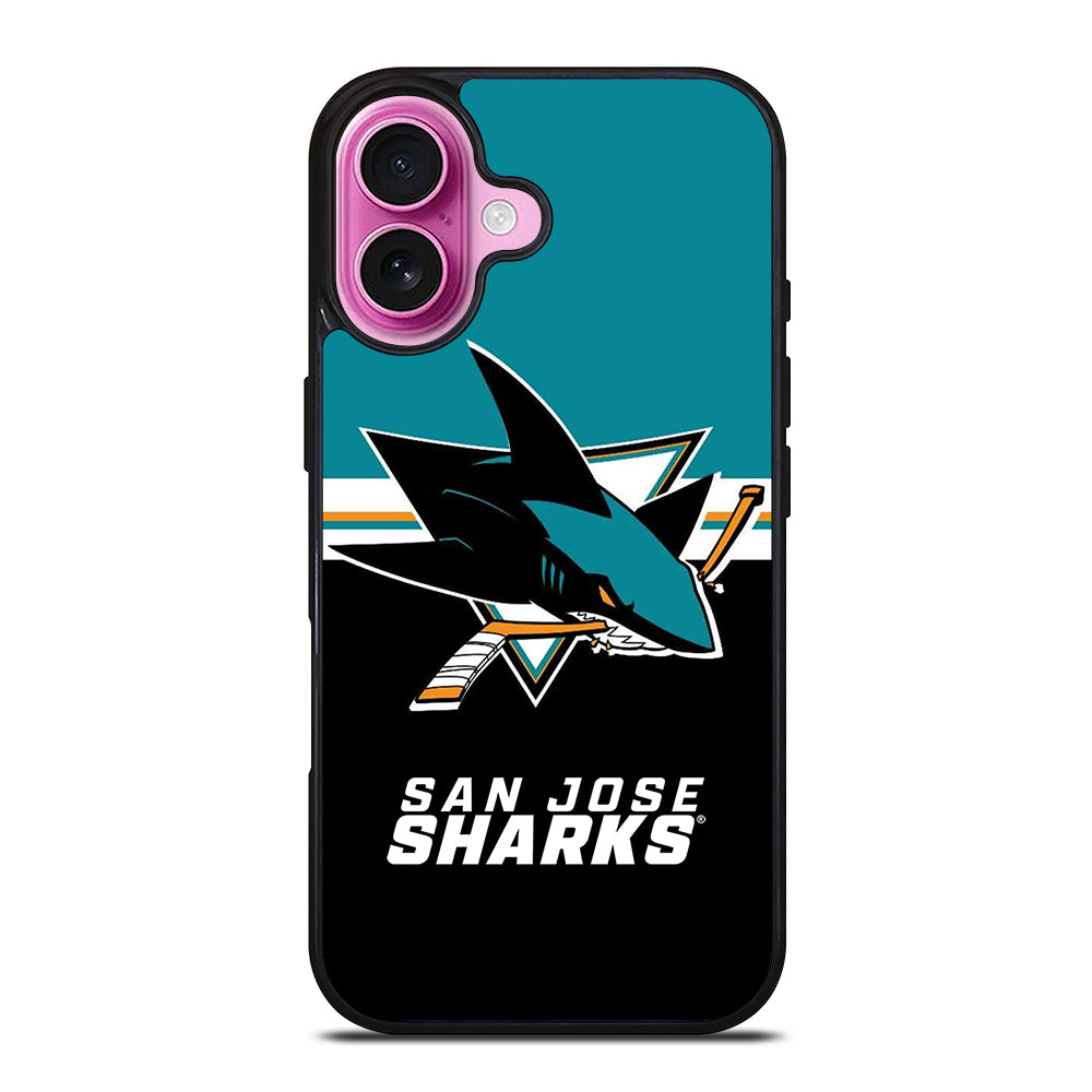 SAN JOSE SHARKS HOCKEY LOGO 2 iPhone 16 Plus Case Cover