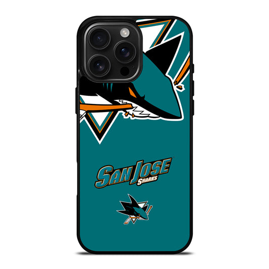 SAN JOSE SHARKS HOCKEY LOGO 3 iPhone 16 Pro Max Case Cover