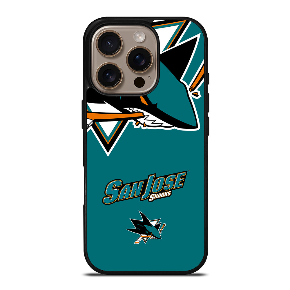 SAN JOSE SHARKS HOCKEY LOGO 3 iPhone 16 Pro Case Cover