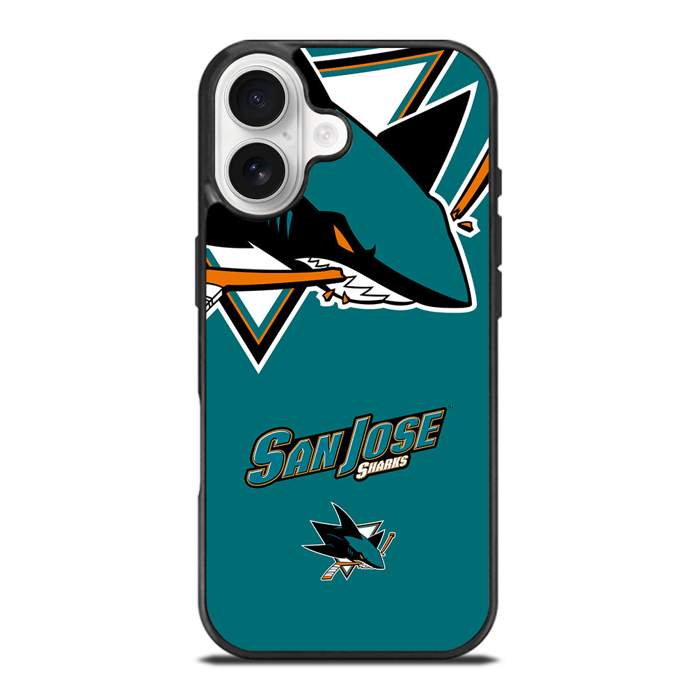 SAN JOSE SHARKS HOCKEY LOGO 3 iPhone 17 Case Cover