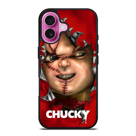SCARY CHUCKY DOLL 1 iPhone 16 Plus Case Cover
