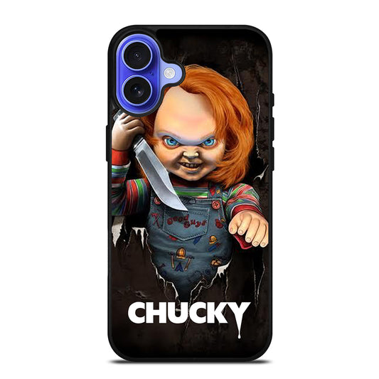 SCARY CHUCKY DOLL 3 iPhone 16 Case Cover