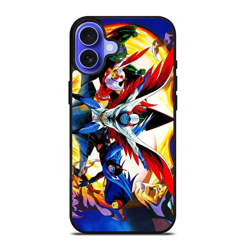 SCIENCE NINJA TEAM GATCHAMAN CARTOON iPhone 16 Case Cover