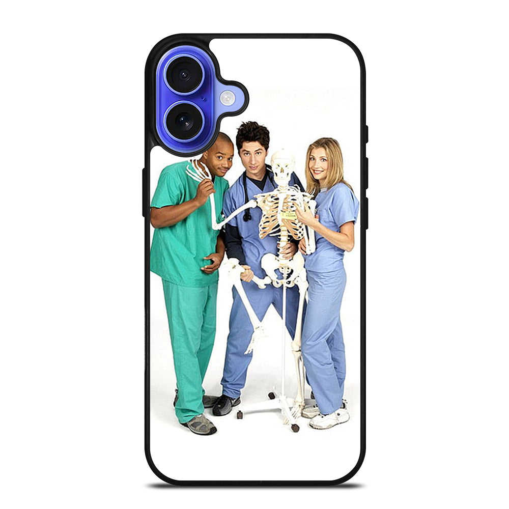 SCRUBS TURK AND JD THE SERIES iPhone 16 Case Cover