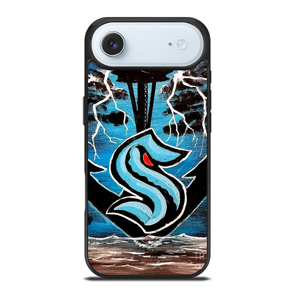 SEATTLE KRAKEN ART iPhone Air Case Cover