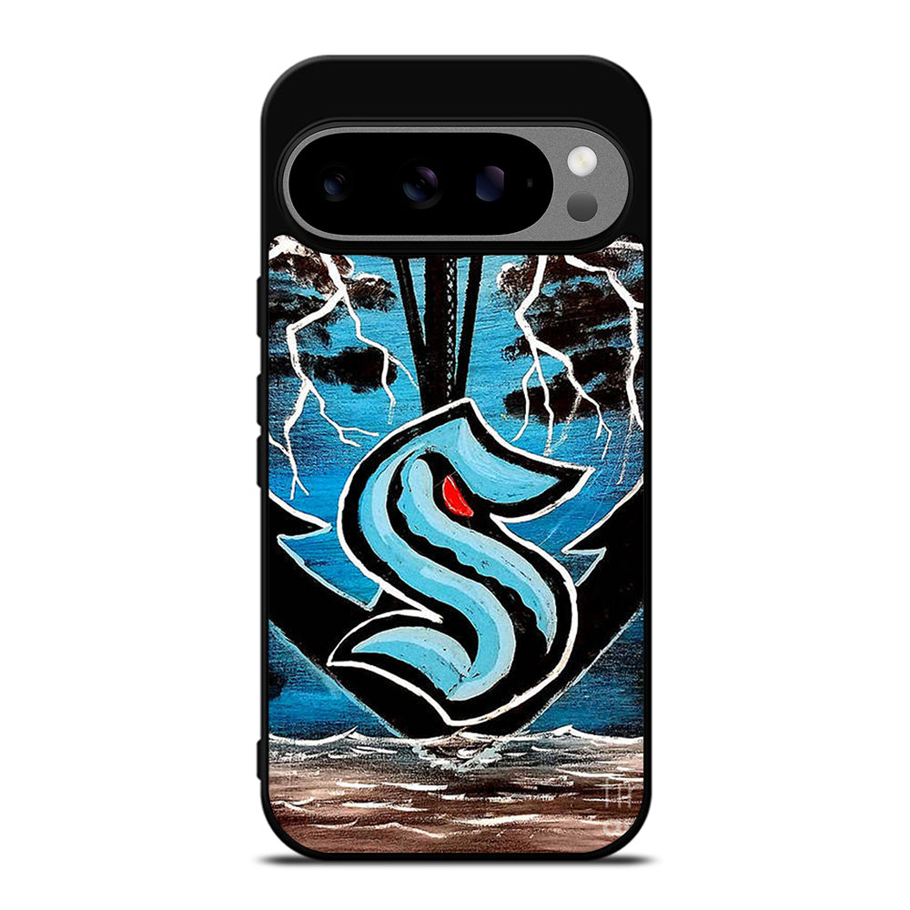 SEATTLE KRAKEN ART Google Pixel 9 Pro XL Case Cover