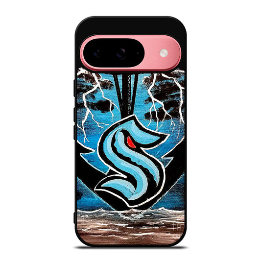 SEATTLE KRAKEN ART Google Pixel 9 Case Cover