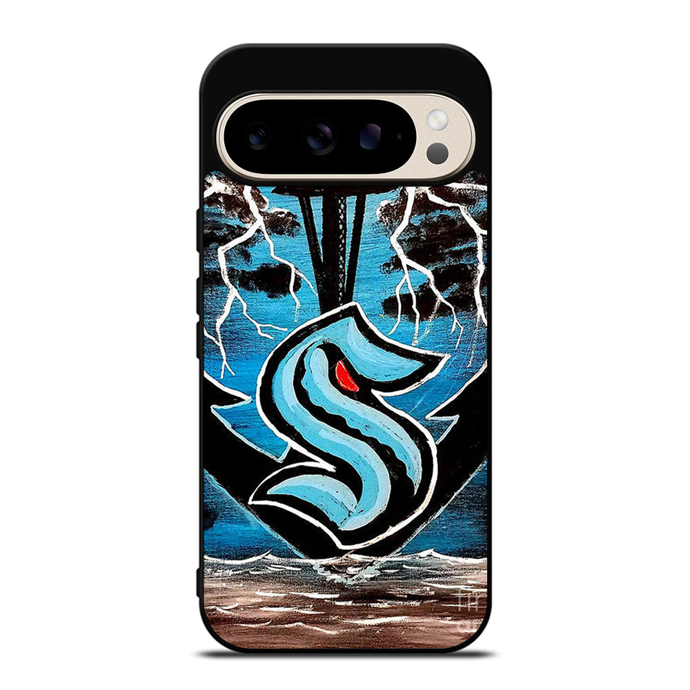 SEATTLE KRAKEN ART Google Pixel 9 Pro Case Cover