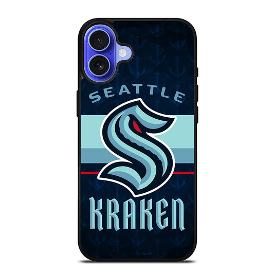 SEATTLE KRAKEN HOCKEY 1 iPhone 16 Case Cover