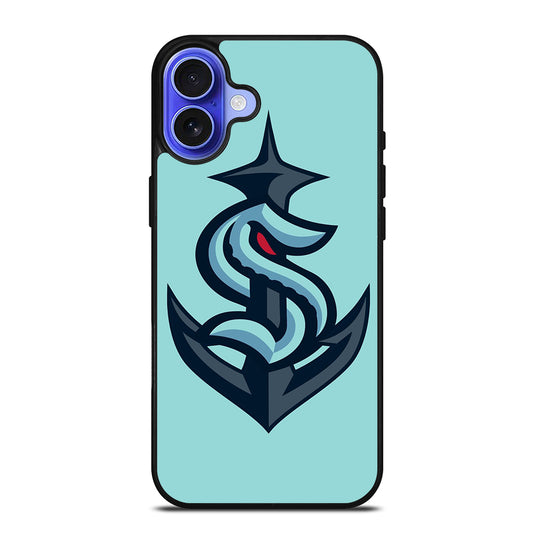 SEATTLE KRAKEN HOCKEY 3 iPhone 16 Case Cover