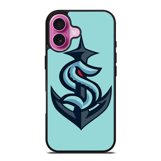 SEATTLE KRAKEN HOCKEY 3 iPhone 16 Plus Case Cover