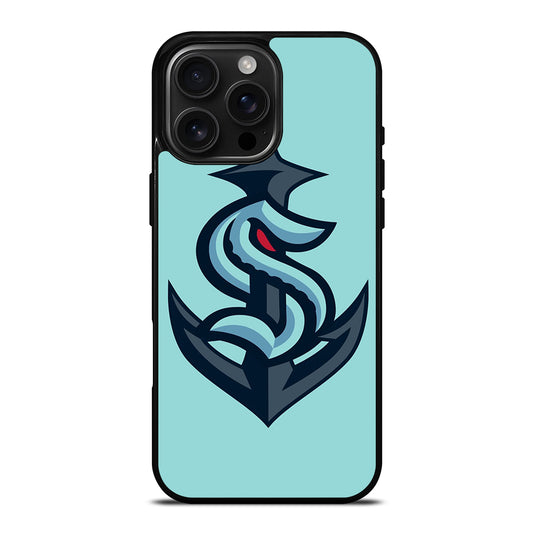 SEATTLE KRAKEN HOCKEY 3 iPhone 16 Pro Max Case Cover