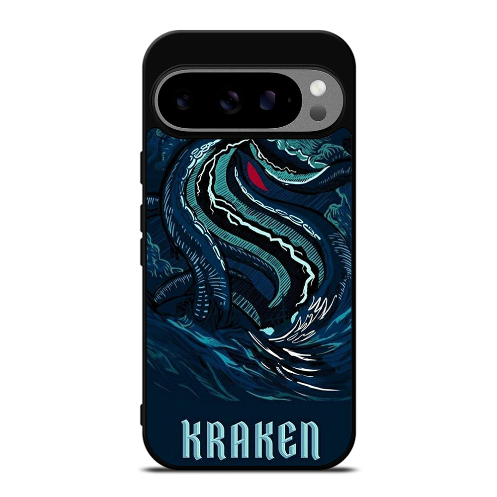 SEATTLE KRAKEN LOGO ART Google Pixel 9 Pro XL Case Cover