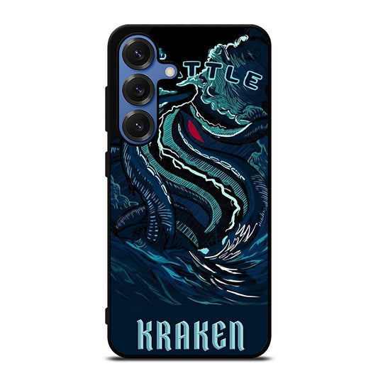 SEATTLE KRAKEN LOGO ART Samsung Galaxy S25 Case Cover