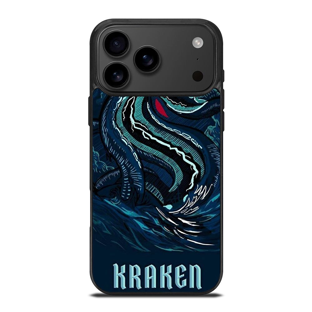 SEATTLE KRAKEN LOGO ART iPhone 17 Pro Max Case Cover