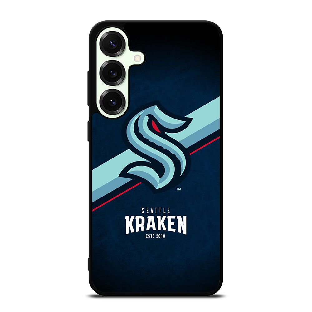 SEATTLE KRAKEN STRIPE LOGO Samsung Galaxy S25 Plus Case Cover