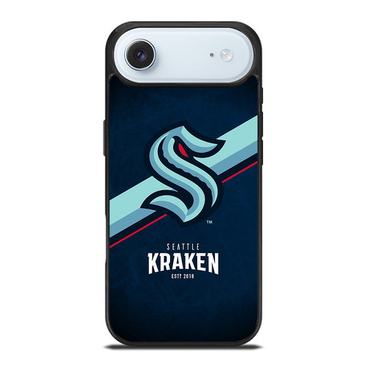 SEATTLE KRAKEN STRIPE LOGO iPhone Air Case Cover