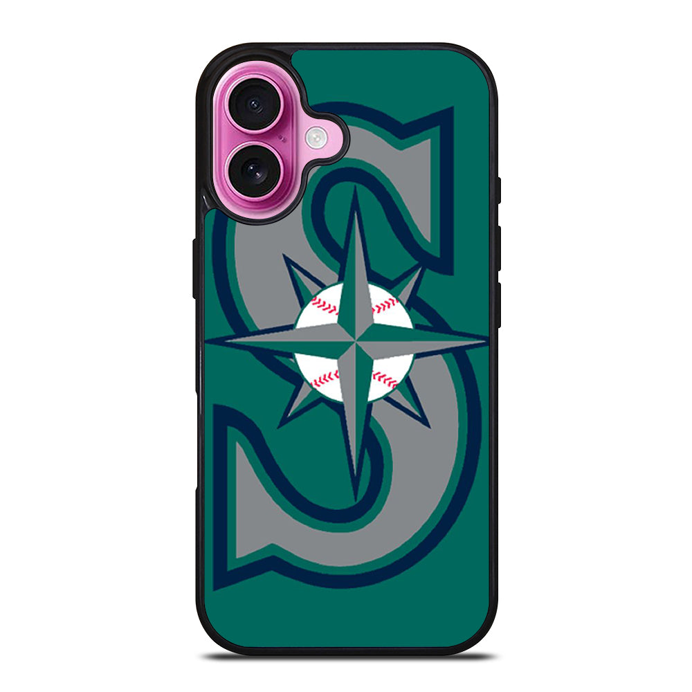 SEATTLE MARINERS BASEBALL 1 iPhone 16 Plus Case Cover