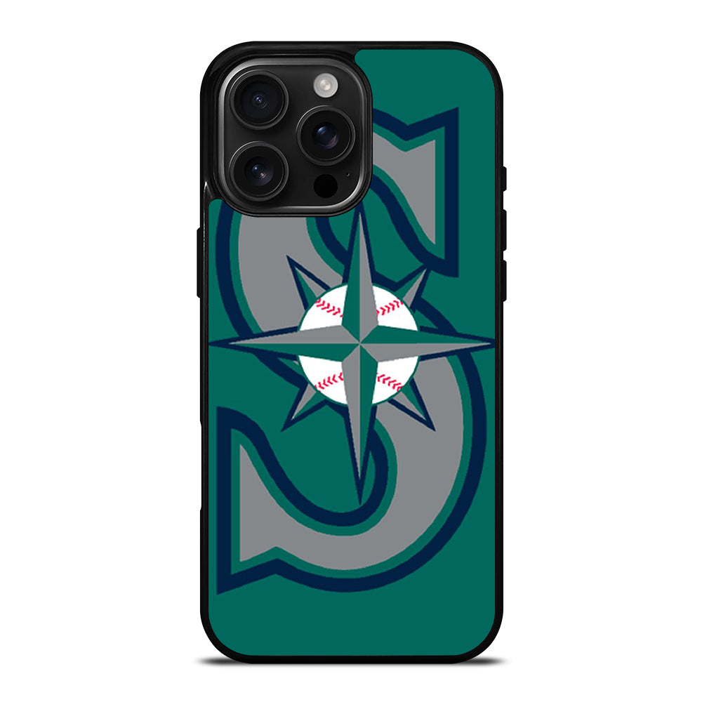 SEATTLE MARINERS BASEBALL 1 iPhone 16 Pro Max Case Cover