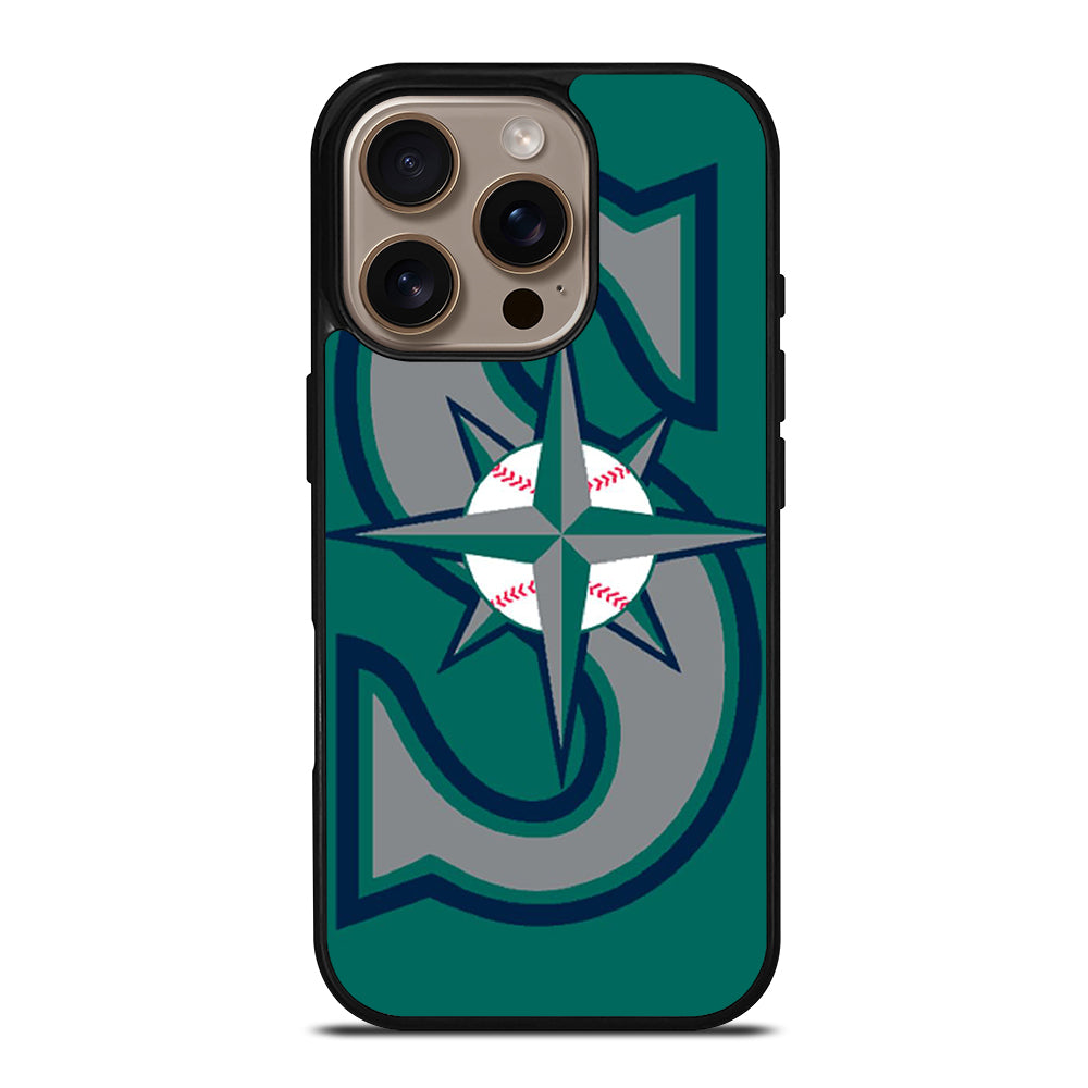 SEATTLE MARINERS BASEBALL 1 iPhone 16 Pro Case Cover