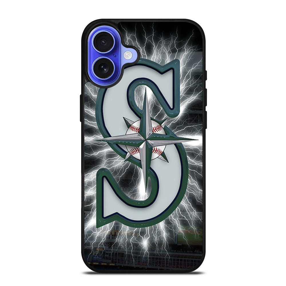 SEATTLE MARINERS BASEBALL 3 iPhone 16 Case Cover