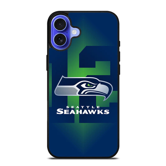 SEATTLE SEAHAWKS NFL FOOTBALL 3 iPhone 16 Case Cover