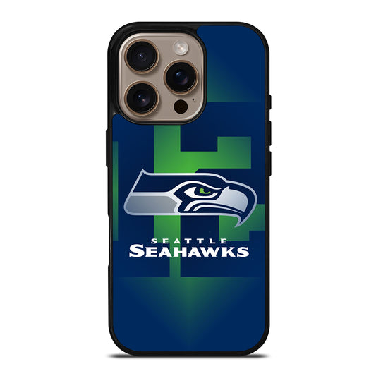 SEATTLE SEAHAWKS NFL FOOTBALL 3 iPhone 16 Pro Case Cover