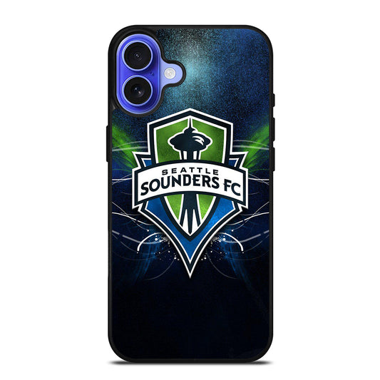 SEATTLE SOUNDERS FC LOGO 1 iPhone 16 Case Cover