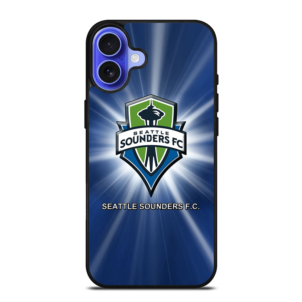 SEATTLE SOUNDERS FC LOGO 2 iPhone 16 Case Cover