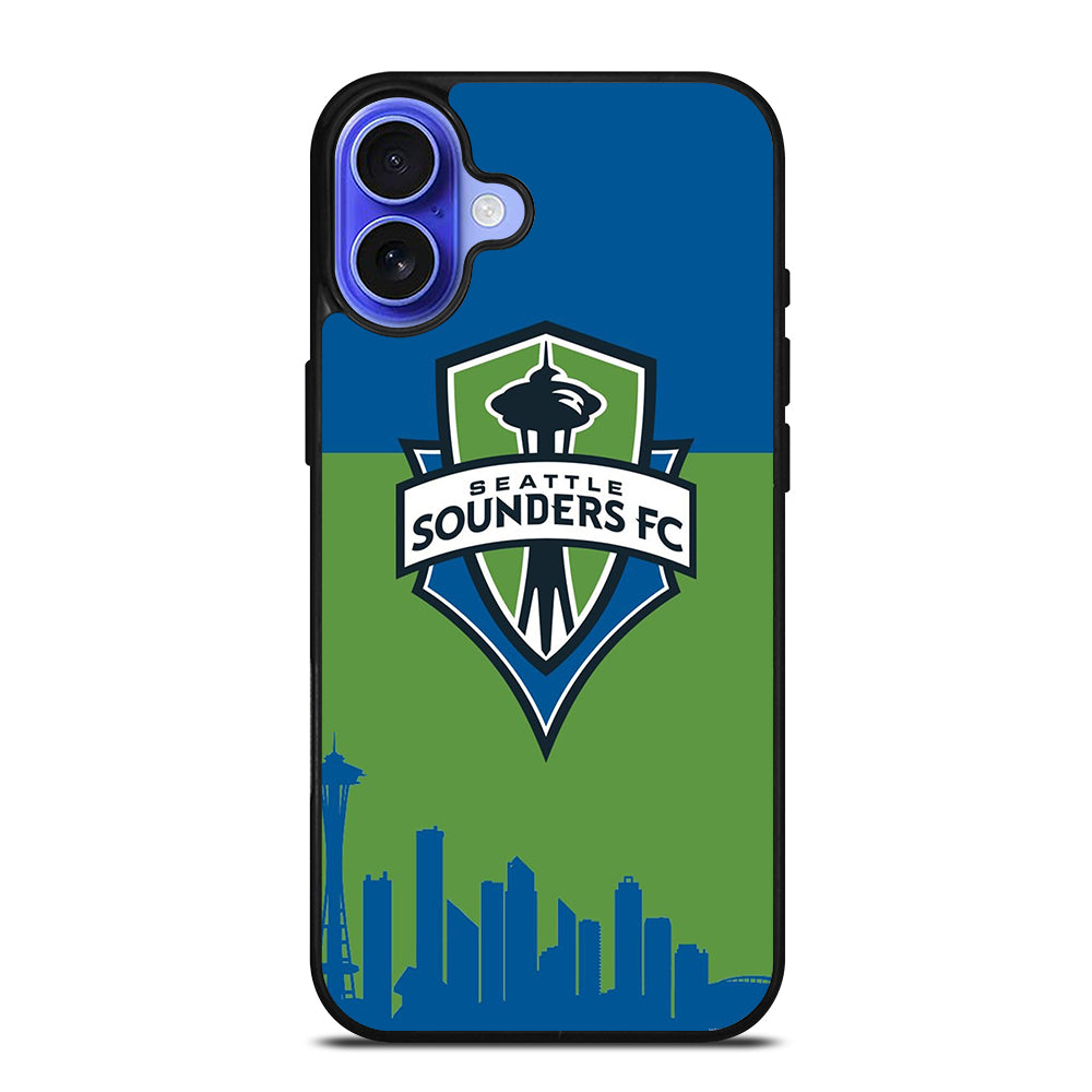 SEATTLE SOUNDERS FC LOGO 3 iPhone 16 Case Cover