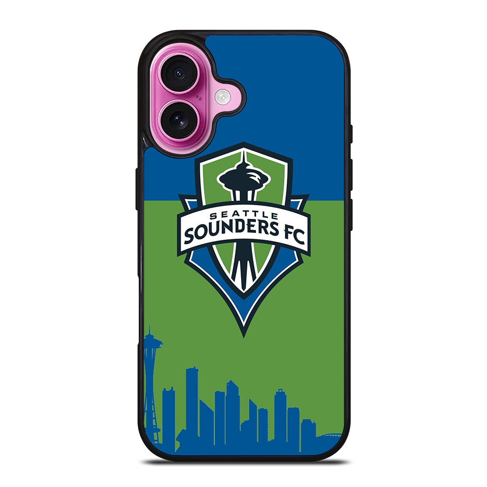 SEATTLE SOUNDERS FC LOGO 3 iPhone 16 Plus Case Cover
