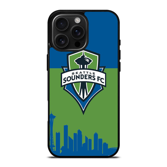SEATTLE SOUNDERS FC LOGO 3 iPhone 16 Pro Max Case Cover