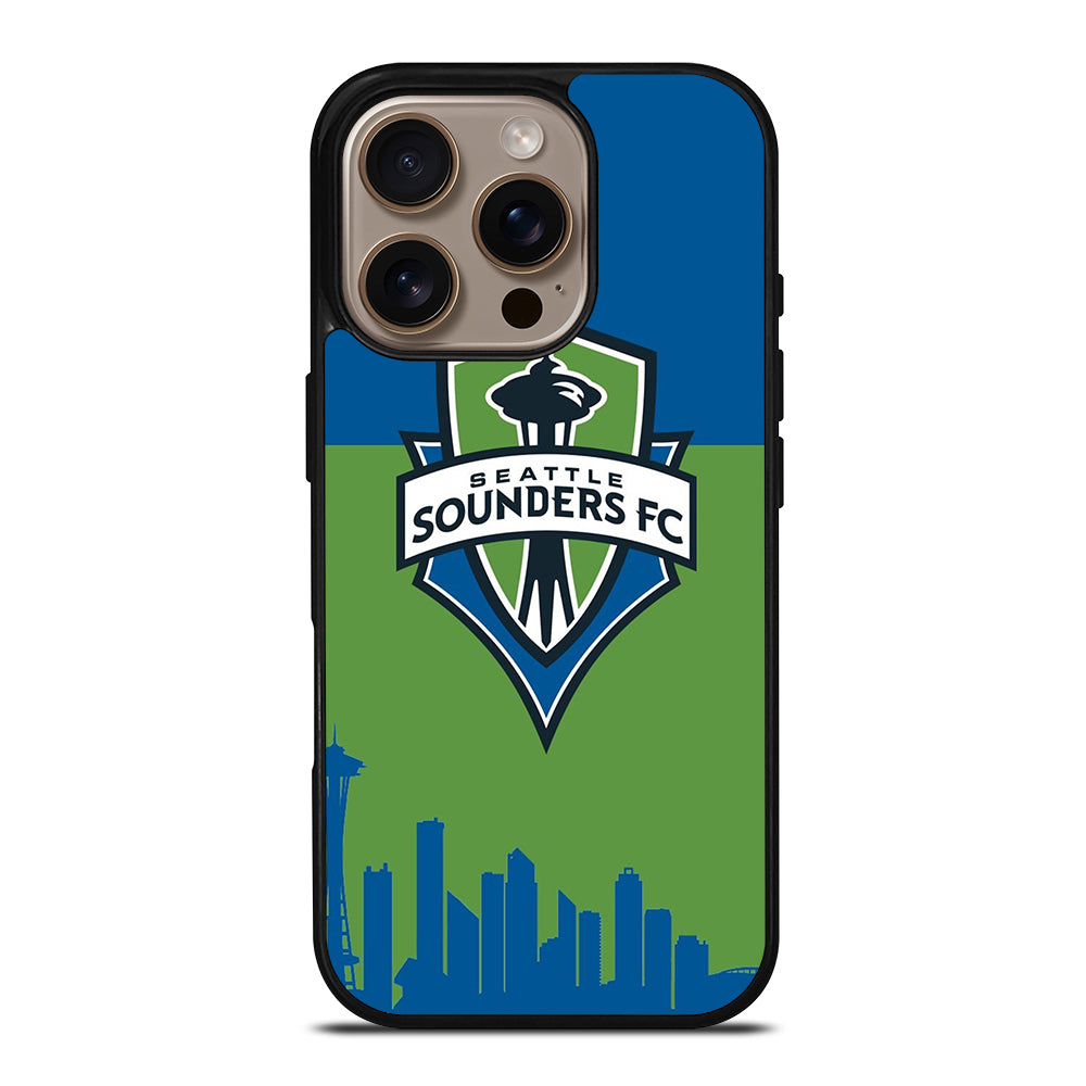 SEATTLE SOUNDERS FC LOGO 3 iPhone 16 Pro Case Cover